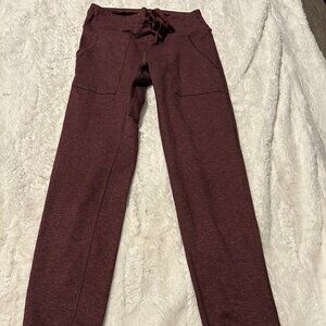 Women's Burgundy Pants